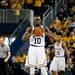 Michigan junior Tim Hardaway Jr. holds the ball in the game against Penn State on Sunday, Feb. 17. Daniel Brenner I AnnArbor.com